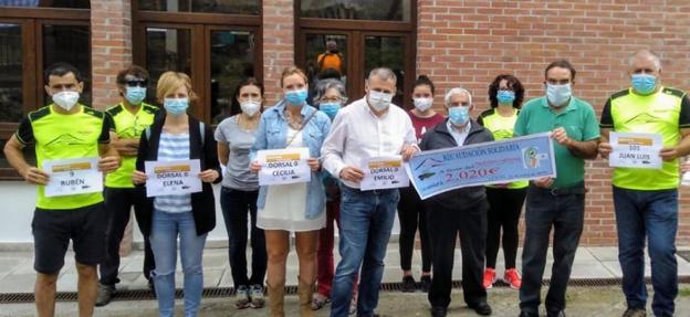 La subida a la Mota Cetín dona su recaudación