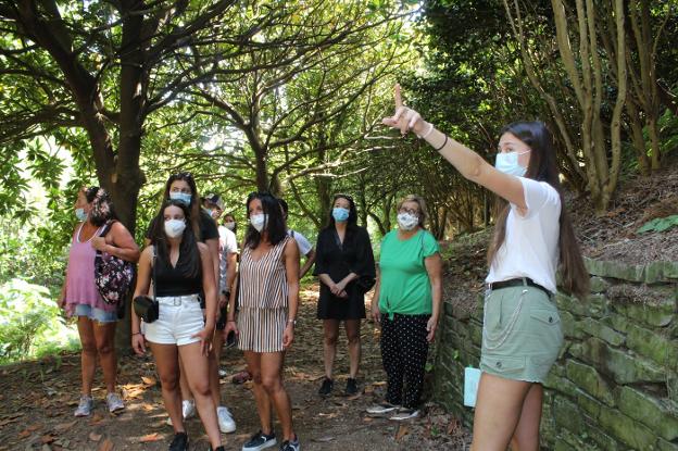 Comienzan las visitas guiadas para conocer los secretos de los Jardines de la Fonte Baixa