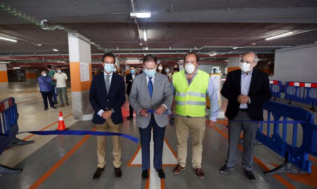 Gran Bulevar inaugura el parking de El Vasco y traslada a diciembre el apartado comercial
