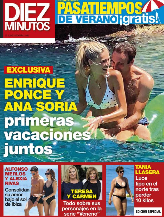 Enrique Ponce y Ana Soria pasan sus primeras vacaciones juntos