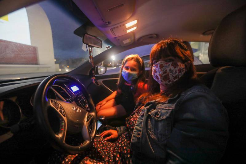 La explanada del Niemeyer se convierte en un autocine