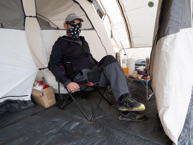 Cambia Avilés muestra su apoyo al intoxicado por mercurio en huelga de hambre