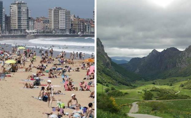 Así puedes consultar la ocupación y las mareas de las playas de Asturias en tiempo real