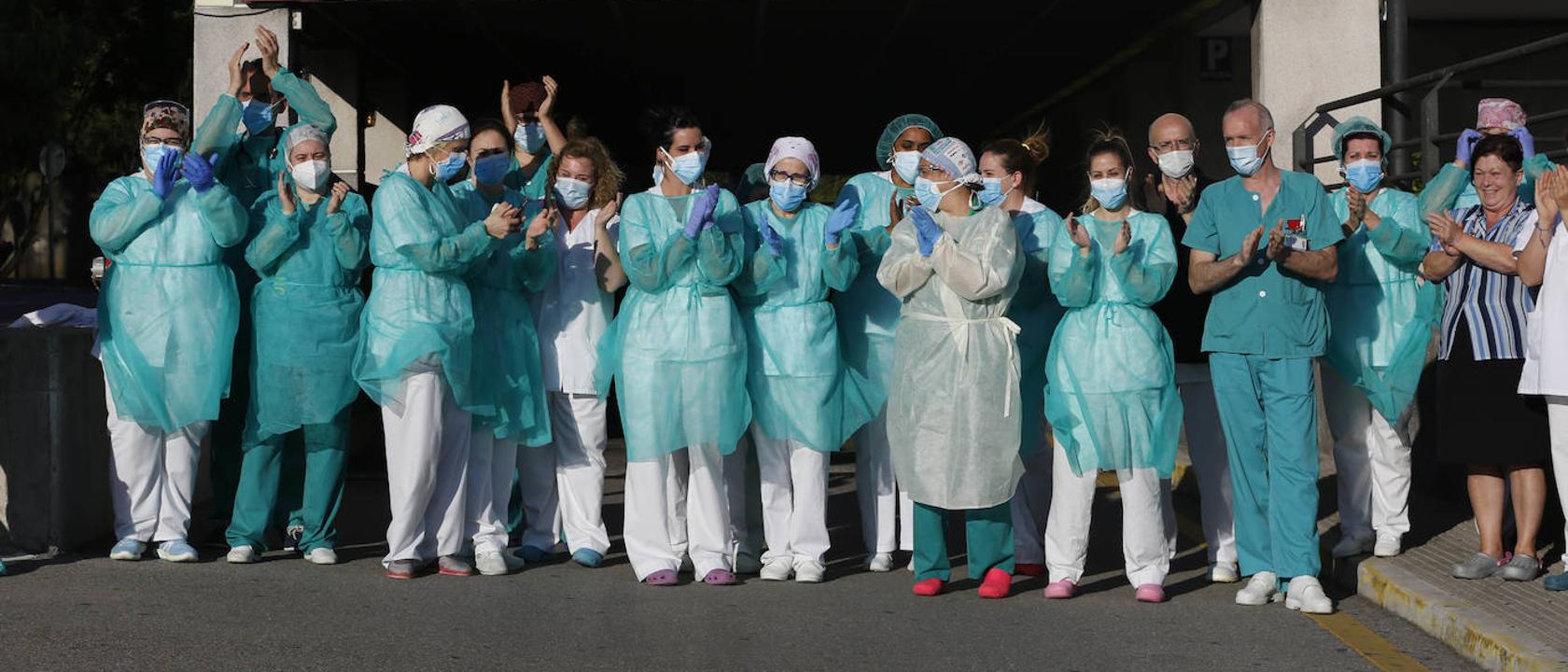 En el frente de batalla contra el virus