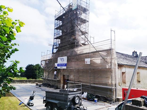 La iglesia de Santa María de Miudes, declarada Patrimonio Cultural de Asturias