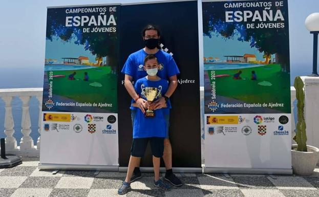Gran actuación de Lionel Sierra en el Campeonato de España de ajedrez sub 12