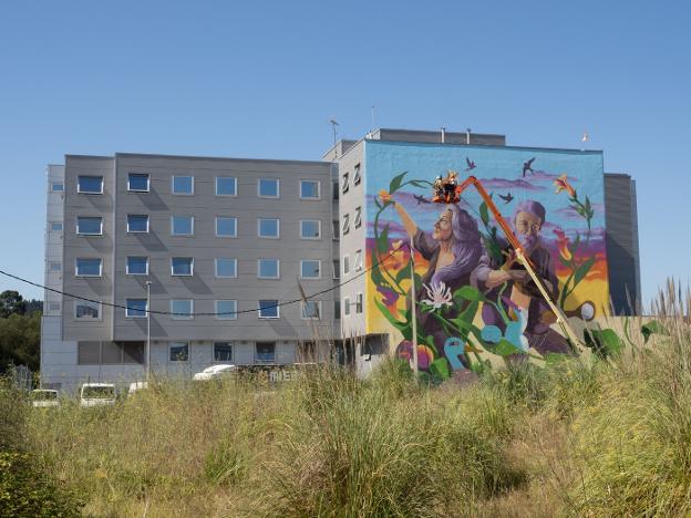 La vida y la tercera edad se transforman en arte en Trasona