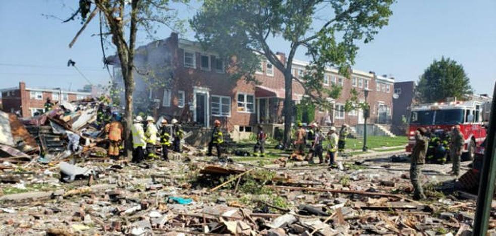 Al menos un muerto y tres heridos críticos en una escalofriante explosión en Baltimore