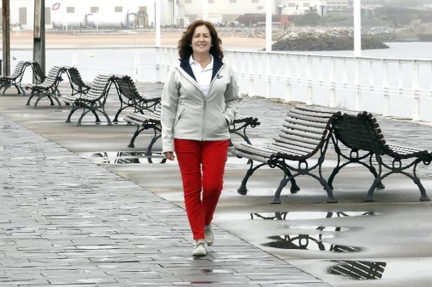 Flor Guardado: «Gijón no será Baleares, pero aún tiene potencial como destino náutico»