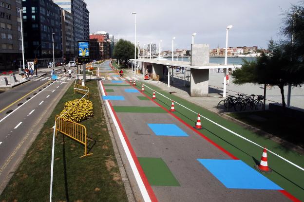 El paseo del Muro multicolor, «¿qué significará?»