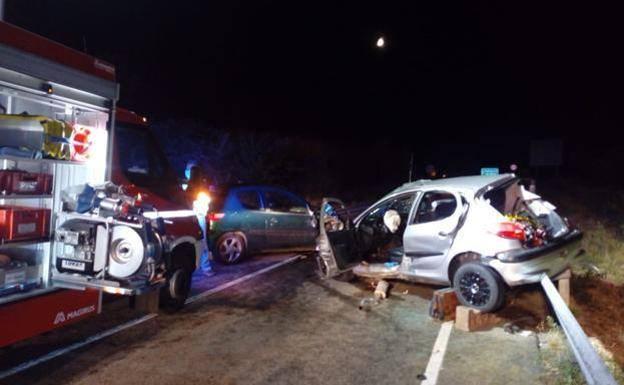 Dos niñas de 10 y 12 años y un hombre de 37 mueren en un accidente de tráfico en Burgos