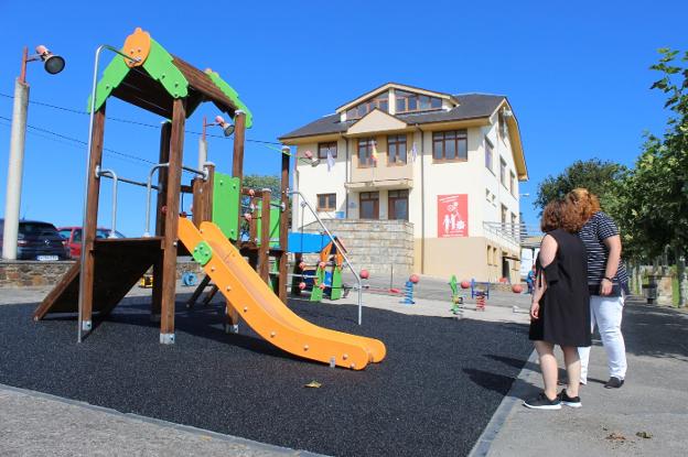 Mejoras en el parque infantil de Serantes