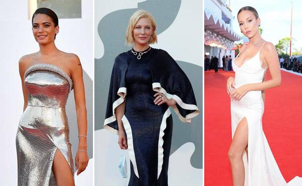 Paula Echevarría rescata el 'animal print' con un vestido perfecto para las noches de otoño