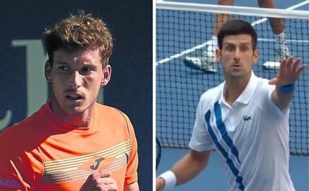 El vídeo del pelotazo que descalificó a Djokovic