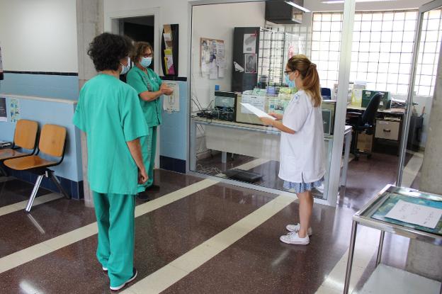 Accidentada reapertura del consultorio de Tremañes tras el robo de medicinas y equipos