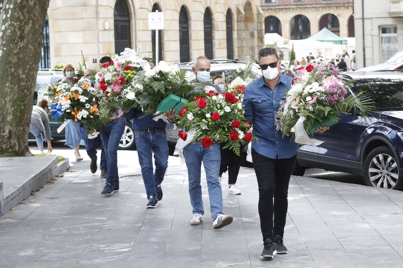 Funeral de Ángel Robledo Lete, el 'Monroyu'