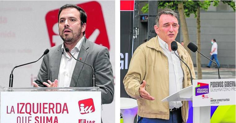 La disputa entre Garzón y Santiago por el futuro de IU enturbia el proceso electoral en Asturias