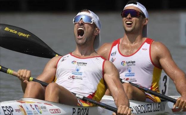 Pelayo Roza y Pedro Vázquez rozan el oro en la Copa del Mundo