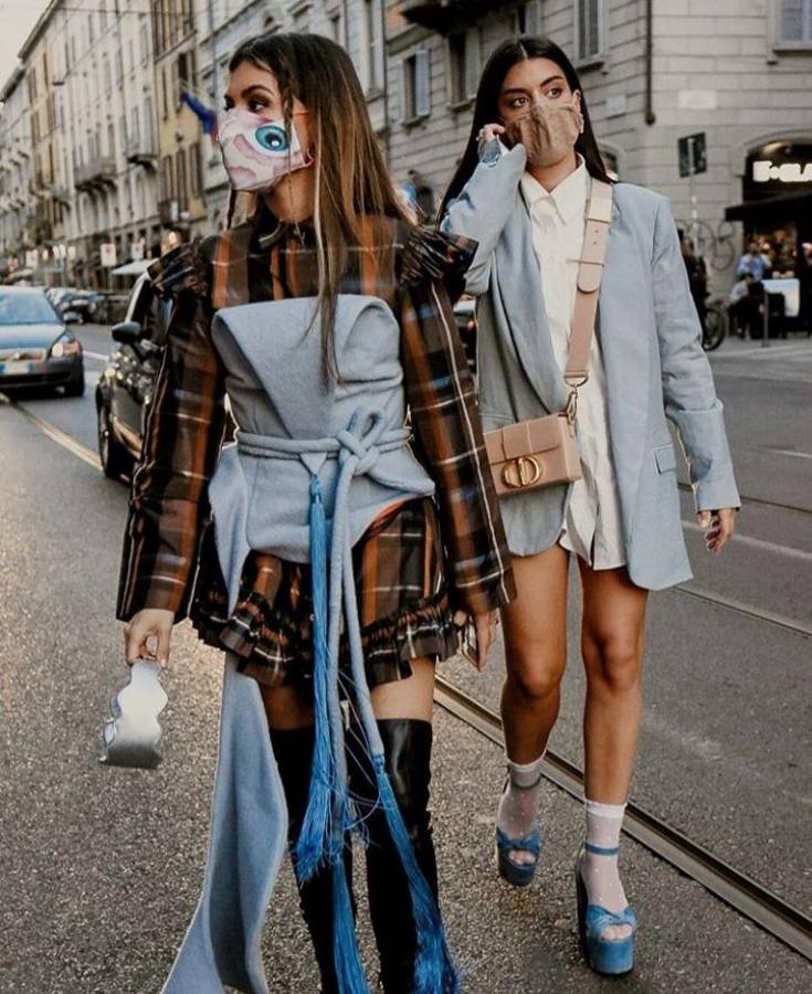 Los mejores looks 'street style' vistos en las semanas de la moda