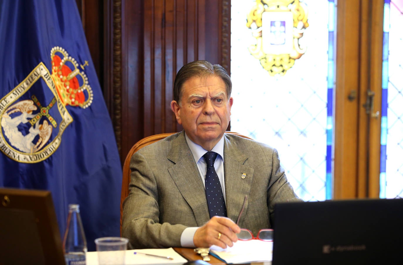 Coronavirus en Asturias | El alcalde de Oviedo pide a la población que «no haga burradas» tras la alerta naranja