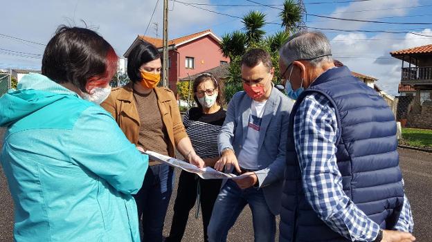 Corvera renovará el saneamiento entre Trasona y Los Campos