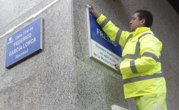 El juzgado de lo contencioso anula el cambio de nombre de las calles franquistas de Oviedo