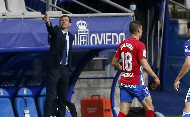 Real Oviedo | Ziganda: «El penalti marcó el desarrollo del partido»