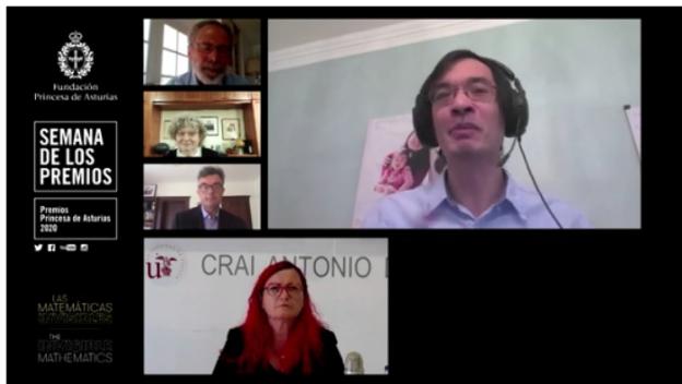 Premio Princesa de Investigación Científica | «Las matemáticas necesitan héroes, como tiene la física: ¿O no es un héroe Einstein?»