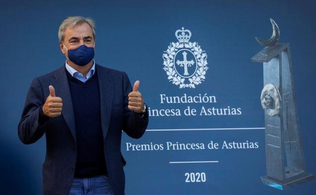 Carlos Sainz, Premio Princesa de Asturias de los Deportes 2020: «Tenemos que trabajar todos juntos para afrontar la pandemia»