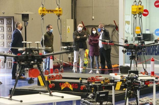 La escuela asturiana de drones