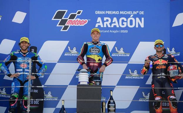 Lowes vuelve a ganar y Bastianini recupera el liderato de Moto2