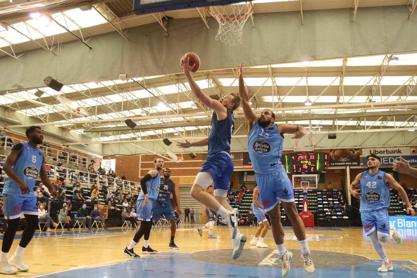 Liberbank Oviedo Baloncesto 64 - 78 Breogán Lugo
