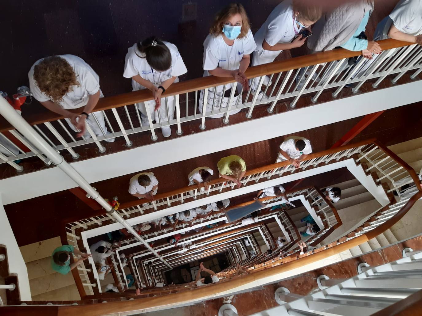 Protesta de los trabajadores de Cabueñes