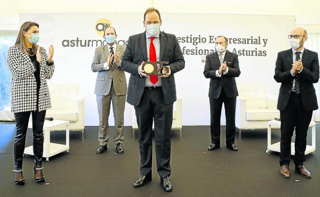 Pablo Martín, de Izertis, premio Asturmanager al Empresario del Año