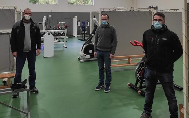El polideportivo se adapta a la pandemia