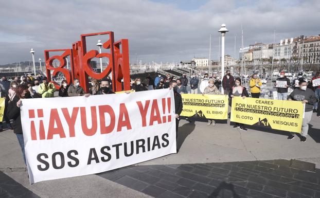 Nueva protesta de hosteleros y comerciantes de Gijón: «Las medidas que se aplican no son coherentes»