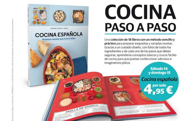 'Cocina paso a paso', una colección para descubrir nuevas y originales recetas