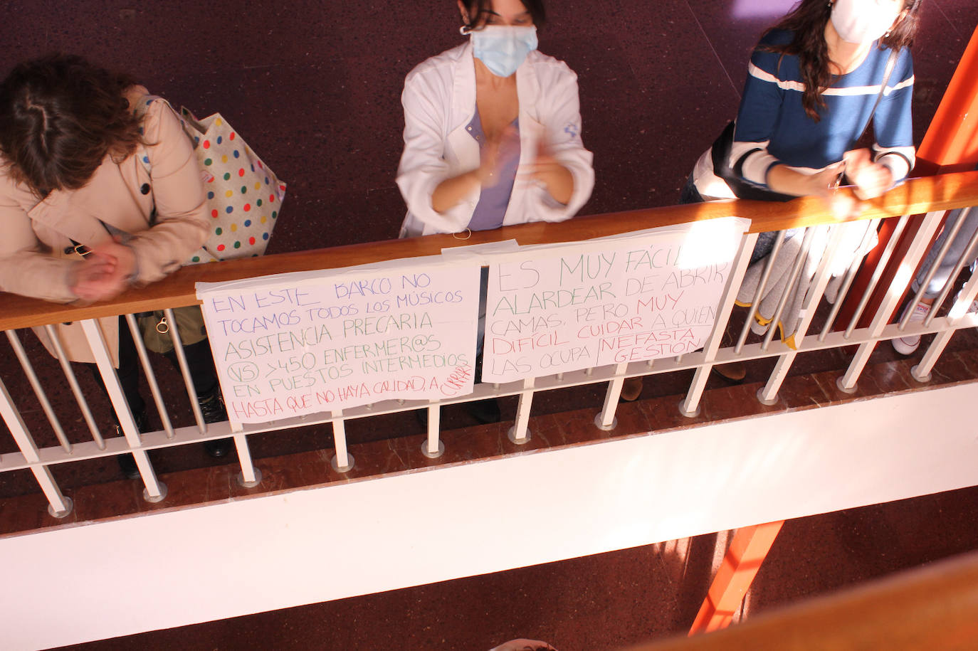 Nueva jornada de protestas en Cabueñes