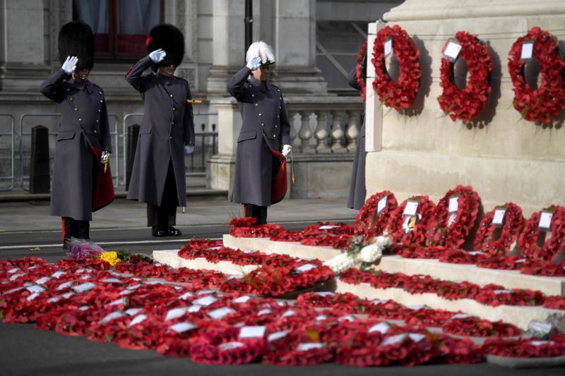 Actos de homenaje en Europa por el 102 aniversario del fin de la I Guerra Mundial