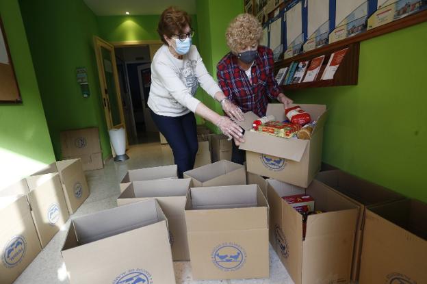 El Llano abre su sede a la solidaridad