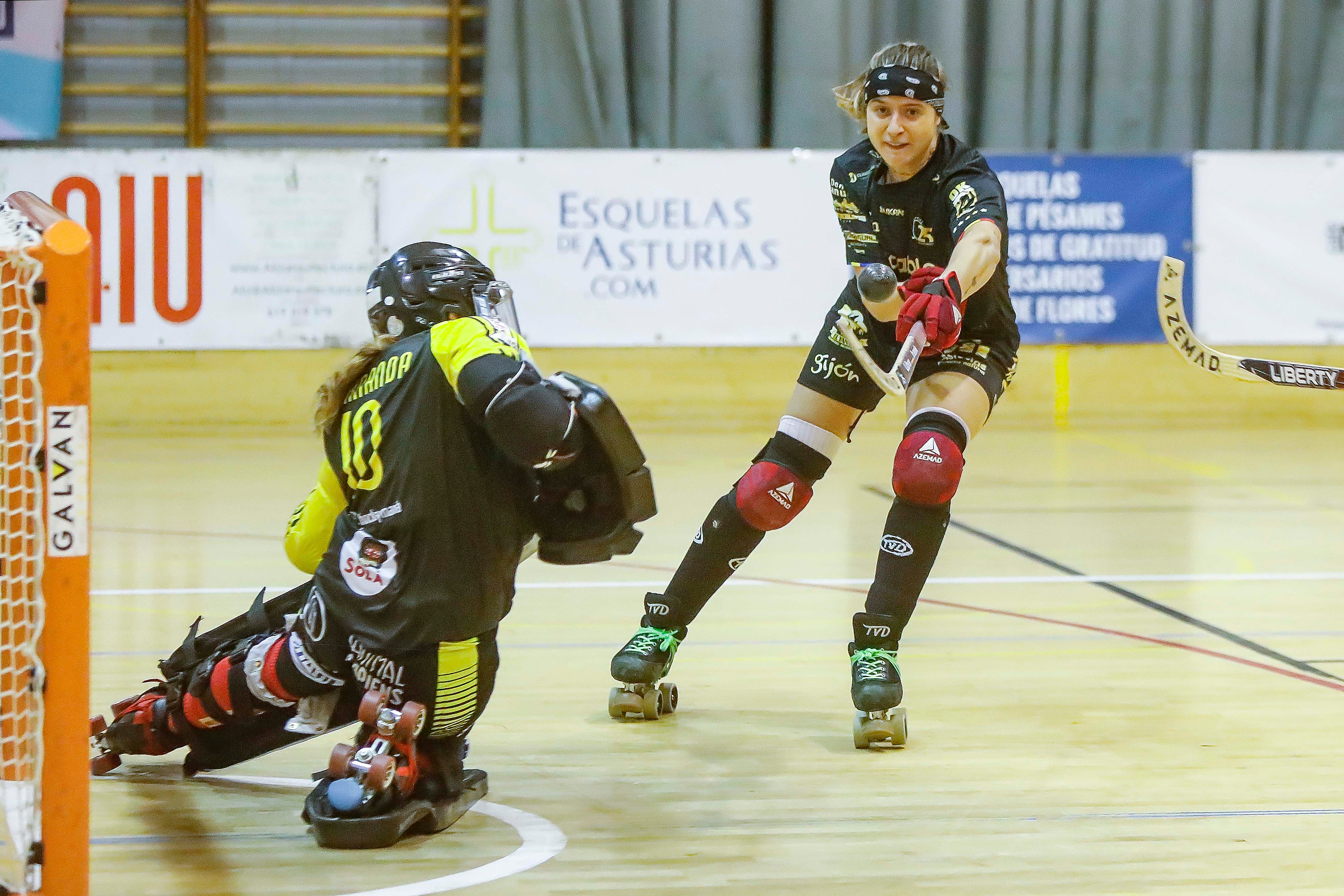 Las jugadas del Telecable Gijón contra el Manlleu