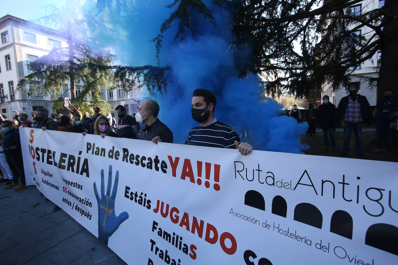 Así ha sido el grito de ayuda de los sectores afectados por el cierre
