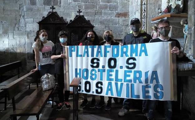 El arzobispo, sobre los encierros de hosteleros en iglesias: «No seré yo quien reclame la actuación policial»