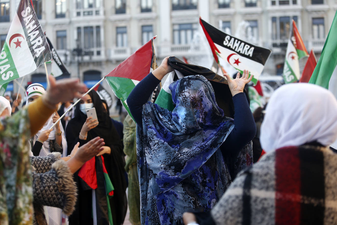 El grito del pueblo saharaui en Asturias