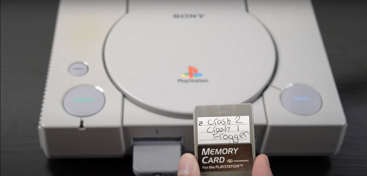 El truco de la PlayStation 1 para recuperar contenidos borrados de la memoria externa