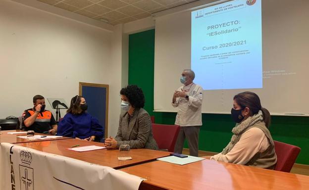 Los estudiantes de Hostelería de Llanes cocinarán menús para las familias necesitadas