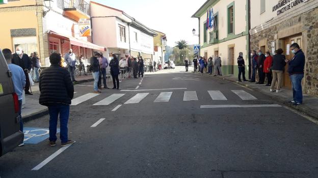 Movilización para exigir un médico en Cabranes