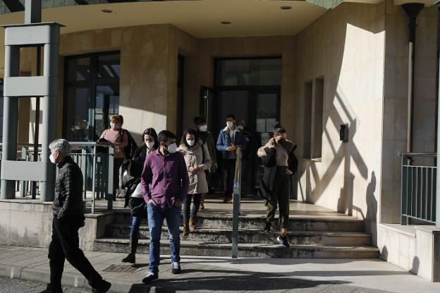 El Entrego despide al joven enfermero del Valle del Nalón