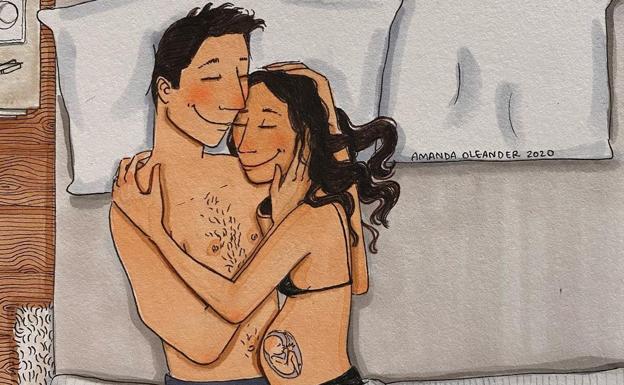 Esta es Amanda Oleander, la ilustradora a la que ha hecho famosa Paula Echevarría