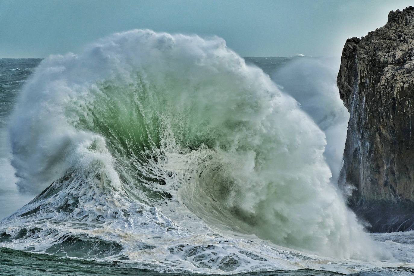El azote de 'Dora' en Asturias